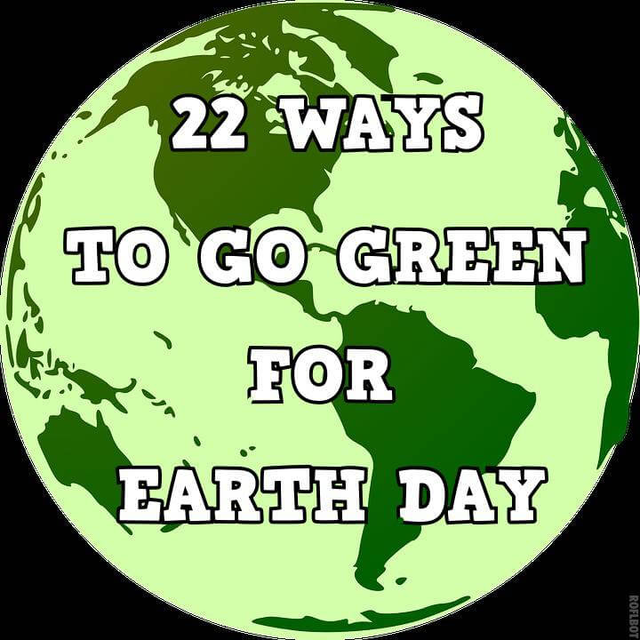 22 ways to go green