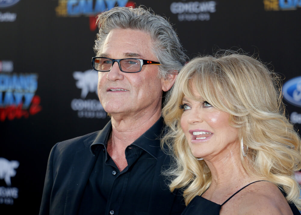 Goldie Hawn & Kurt Russell﻿