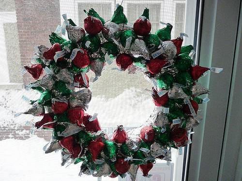 Candy Wreath