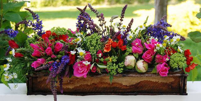 Colorful Wedding Arrangement