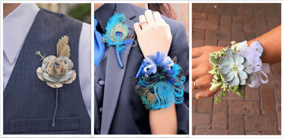 Corsage & Boutonniere Alternatives for Those With Allergies