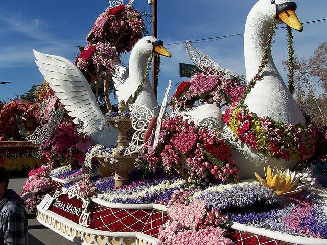 Float with Flowers