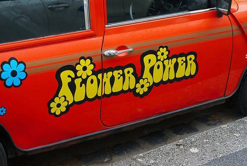 Flower Power Car