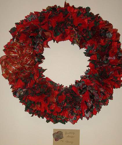 Rag Wreath