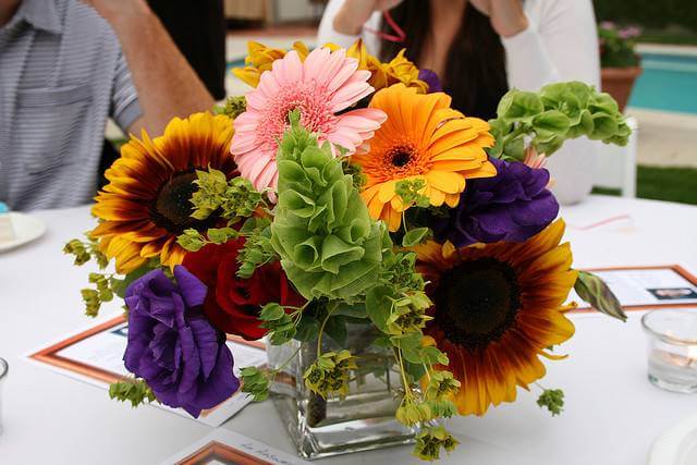 Sunflower & Roses Arrangement