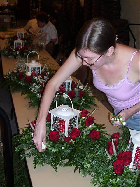 Wedding Roses Arrangement