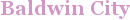 City - Baldwin City