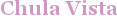 City - Chula Vista