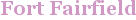 City - Fort Fairfield