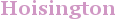 City - Hoisington