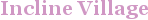 City - Incline Village