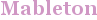 City - Mableton