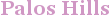 City - Palos Hills
