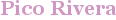 City - Pico Rivera