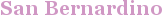 City - San Bernardino