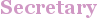 City - Secretary