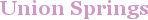 City - Union Springs
