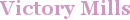 City - Victory Mills