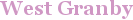 City - West Granby