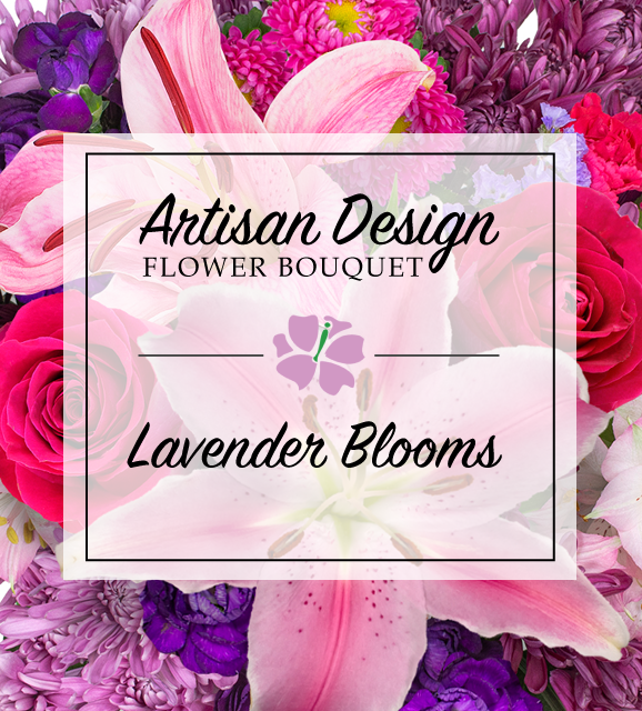 Artist's Design: Lavender Blooms