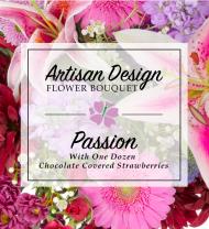 Artist's Design: Passion & Chocolate Covered Strawberries