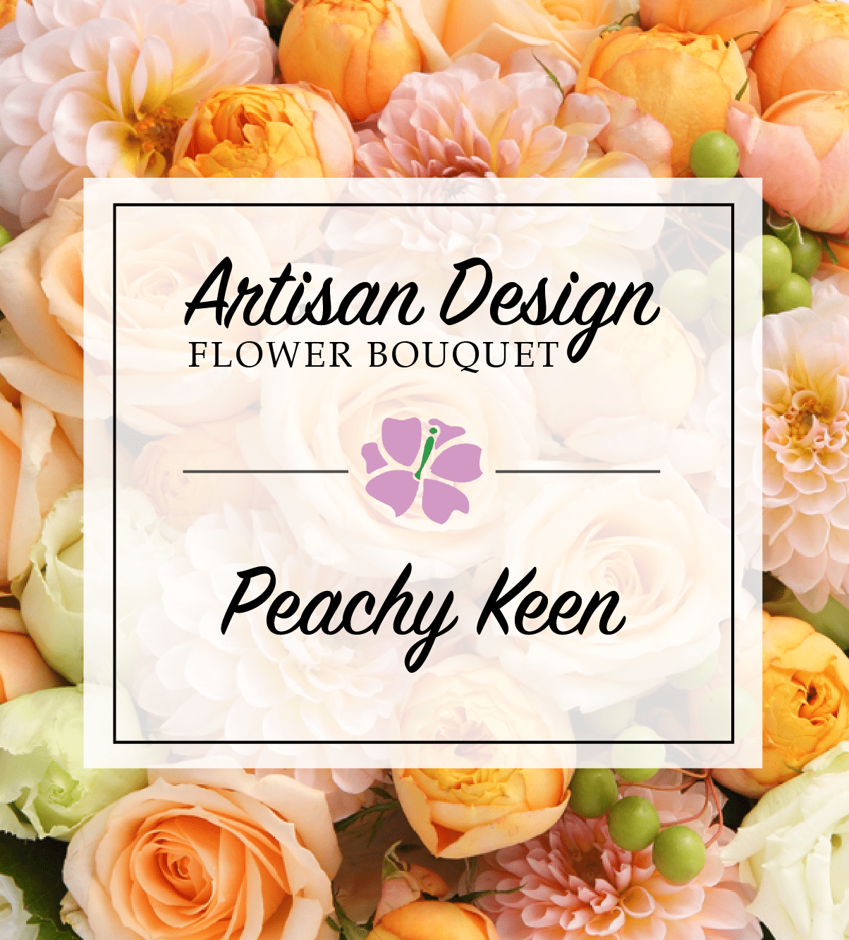 Artist's Design: Peachy Keen | Avas Flowers