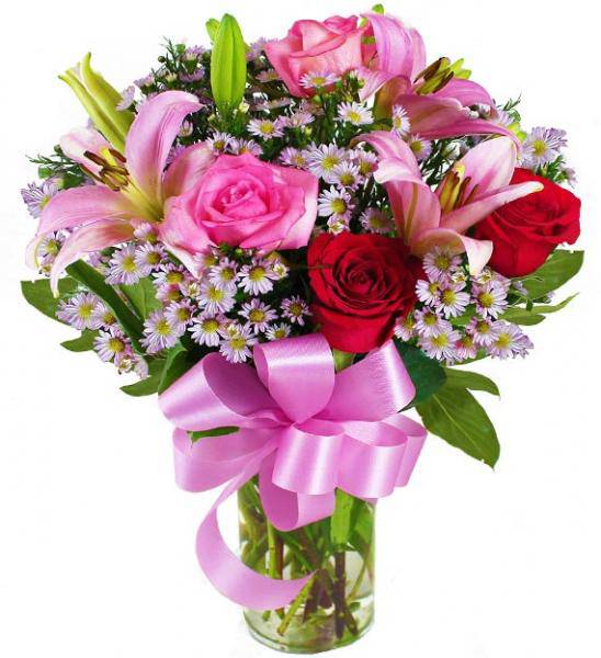 Pink Flowers - Premium