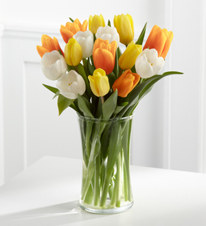 Bright Smiles Tulip Bouquet