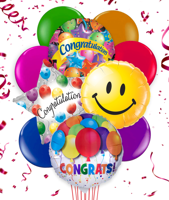 Congratulations Balloon Bouquet