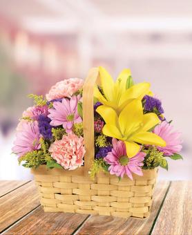 Easter Flower Basket