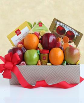 Fruit and Cheese Gift Box