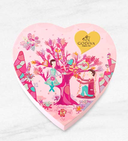 Godiva® Valentine Heart