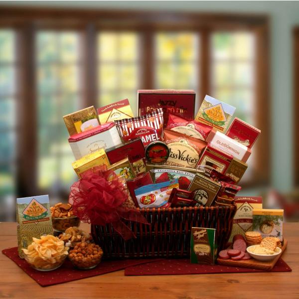 Flowers: Gourmet Ambassador Gourmet Gift Basket