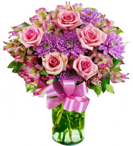 Flowers: Her Majesty Pink Bouquet
