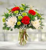 Holiday Blooms Mixed Bouquet
