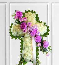 Lavender Sympathy Cross