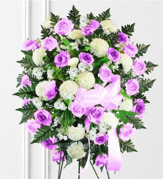 Flowers: Lavender Sympathy Spray - Standard