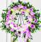 Lavender Sympathy Wreath