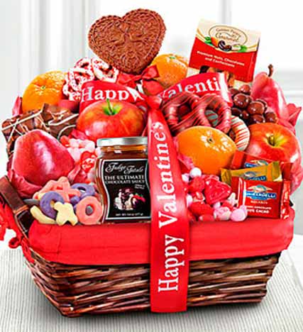 Lovely Day Valentine Gourmet Gift Basket