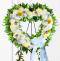 Pastel Sympathy Heart Wreath