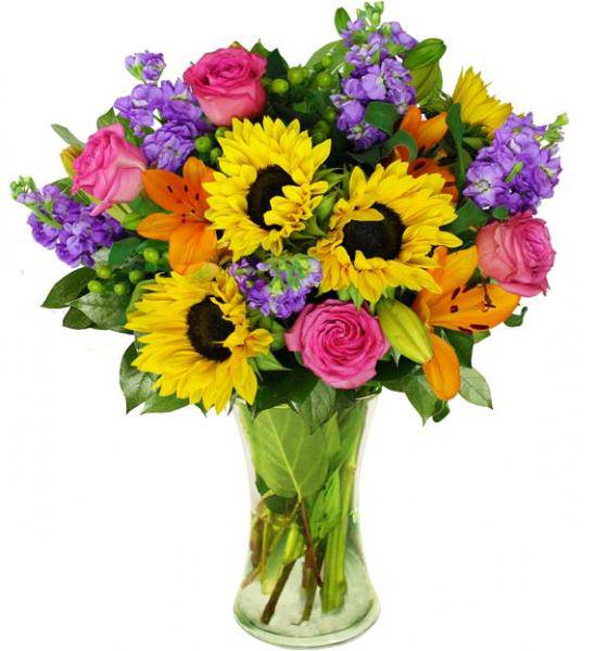 Sunflower Symphony Bouquet - Large