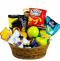 Sympathy Gourmet Fruit and Snack Basket