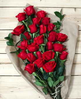 Two Dozen Red Roses Avas Flowers