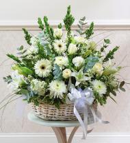 White Sympathy Basket